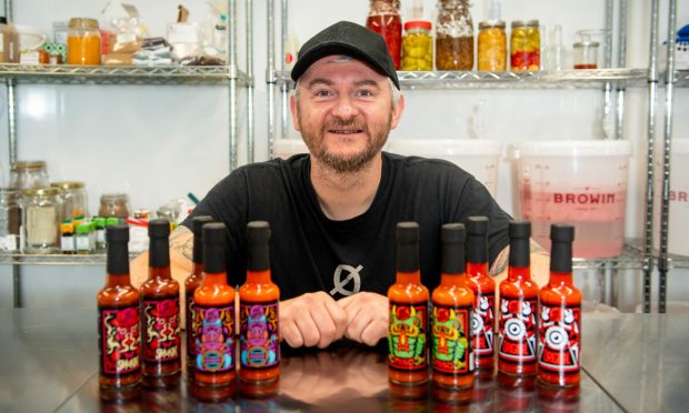 Singularity Sauce owner Mark McAuley. Image: Kath Flannery/DC Thomson