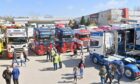 Grampian Truck Show at the Thainstone Centre. Image: Kami Thomson / DC Thomson