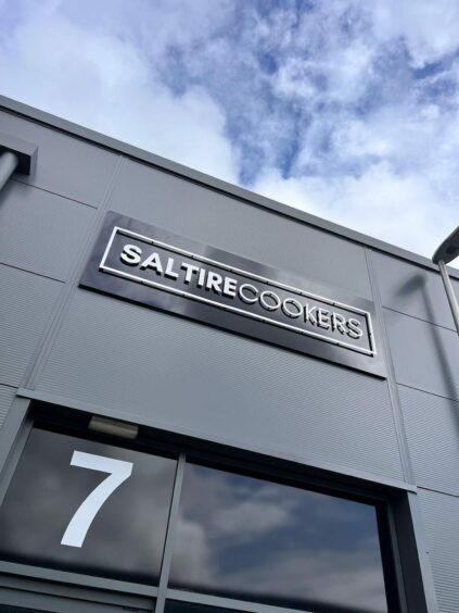 Saltire Cookers' new showroom in Portlethen.