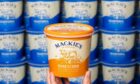 Ice-cream from Mackie's of Scotland.
