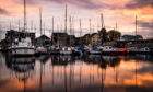 Nairn harbour.