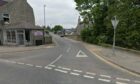 Google Maps view of Montgarrie Road in Alford.