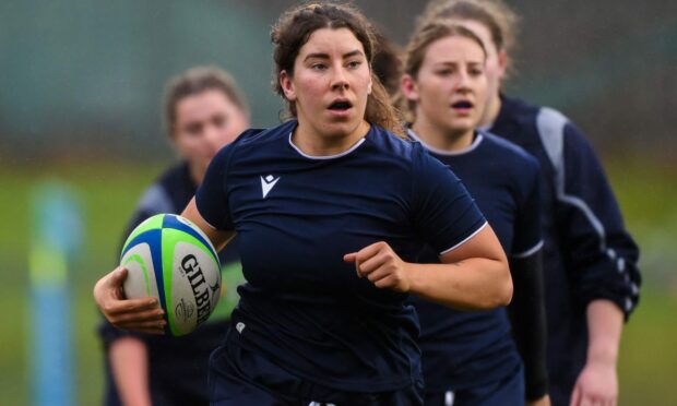 Garioch RFC's Nikki Simpson who has been called up to the Scotland squad. Supplied by Scottish Rugby/SNS.