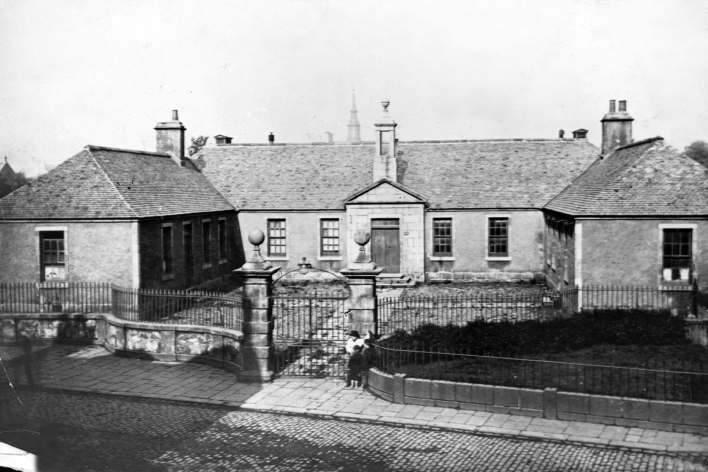 Exterior of the old Aberdeen Grammar School on Schoolhill.