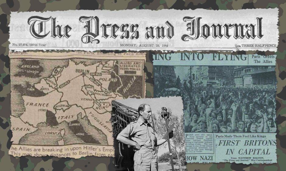 There was a fervour of excitement on this day in 1944 when Paris was liberated from German occupation.  Image: DCT