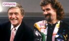 The late Michael Parkinson (left) with Billy Connolly (Image: ITV/Shutterstock)
