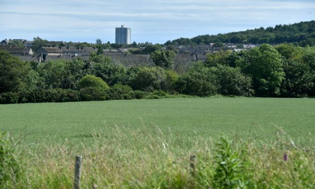 Up to 150 homes could be built at the proposed Leggart Brae site, if Comer successfully steers plans through Aberdeen City Council. Image: Scott Baxter/DC Thomson