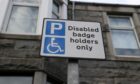 Moray Council failed to issue bills for 1,200 disabled parking permits over a two year period. Image: Paul Glendell/DC Thomson