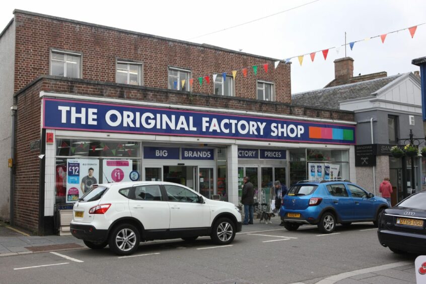 The Original Factory Shop has stores in Fraserburgh and Buckie.