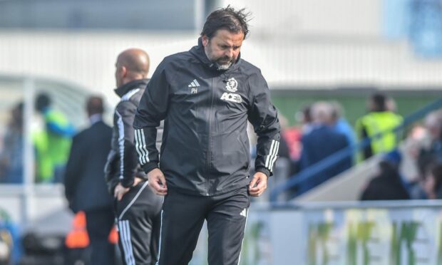 Cove Rangers manager Paul Hartley. Image: Darrell Benns/DC Thomson.