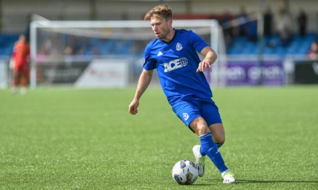 Cove Rangers defender Jacob Jones