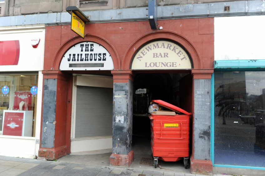 The old newmarket bar entrance 