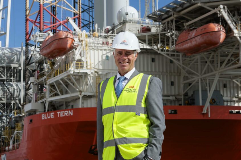 Bob Sanguinetti, chief executive, Port of Aberdeen.