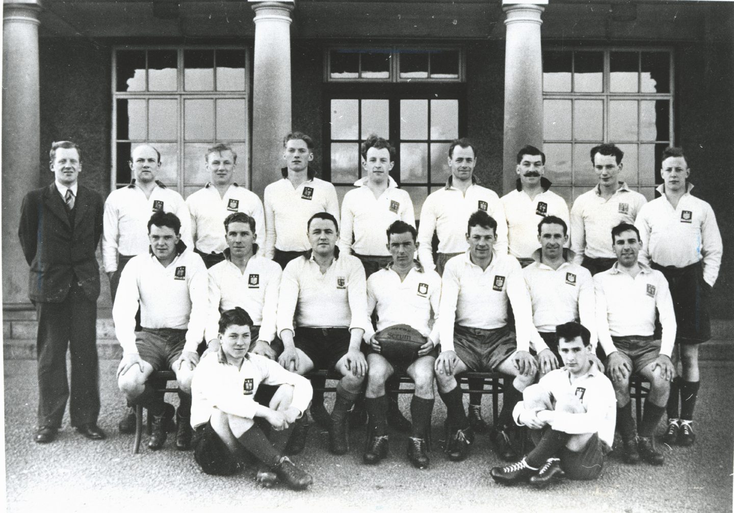 Aberdeen Gramma FPs rugby team in 1948.