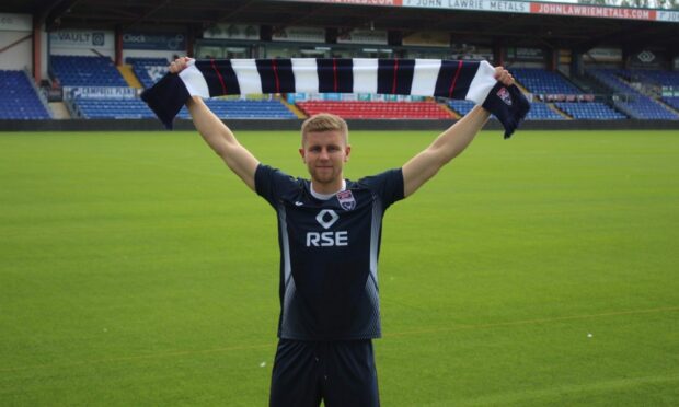Ross County have signed Ryan Leak from Salford City. Image: Ross County FC