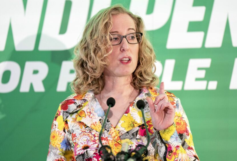 Scottish Green Party co-leader Lorna Slater.