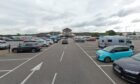 A four-vehicle collision occurred at Tesco in Inverness. Image: Google Maps.