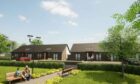 An artist impression of the new assisted living bungalows at Stoneywood. Image: Mackie Ramsay Taylor Architects