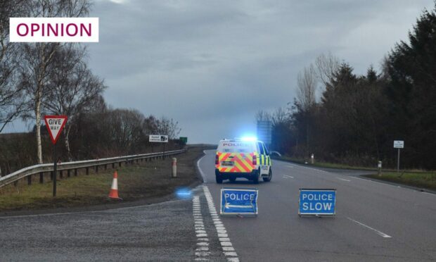 The A96 route between Aberdeen and Inverness is the scene of many traffic incidents (Image: Jason Hedges/DC Thomson)