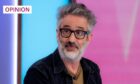 David Baddiel has expressed an interest in writing a book about the male gaze (Image: Ken McKay/ITV/Shutterstock)