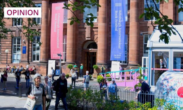 Edinburgh Book Festival has become embroiled in controversy (Image: Brian Anderson/Shutterstock)
