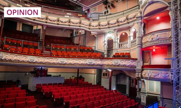 The lovingly restored interior of The Tivoli Theatre in Aberdeen (Image: Wullie Marr/DC Thomson)