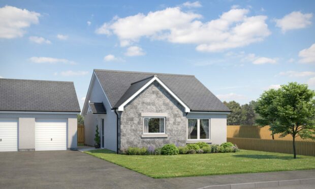 New bungalows have gone on the market in Inverurie.
