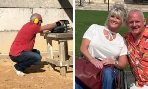 Wayne Fraser shot guns with his paralysed wife Natalie Ryan-Fraser and later went on to shoot her dead. Images: Facebook