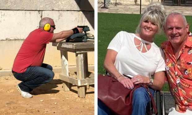 Wayne Fraser shot guns with his paralysed wife Natalie Ryan-Fraser and later went on to shoot her dead. Images: Facebook