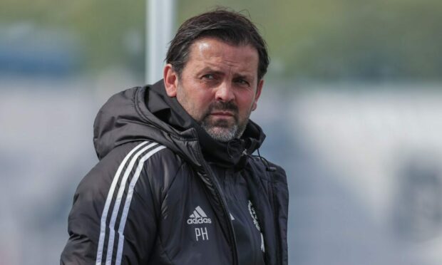 Cove Rangers manager Paul Hartley.