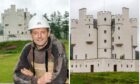 Stephen Harper, director of Harper and Allan Masonry, oversaw work to transform Braemar Castle into a stunning spectacle. Picture: Kath Flannery.