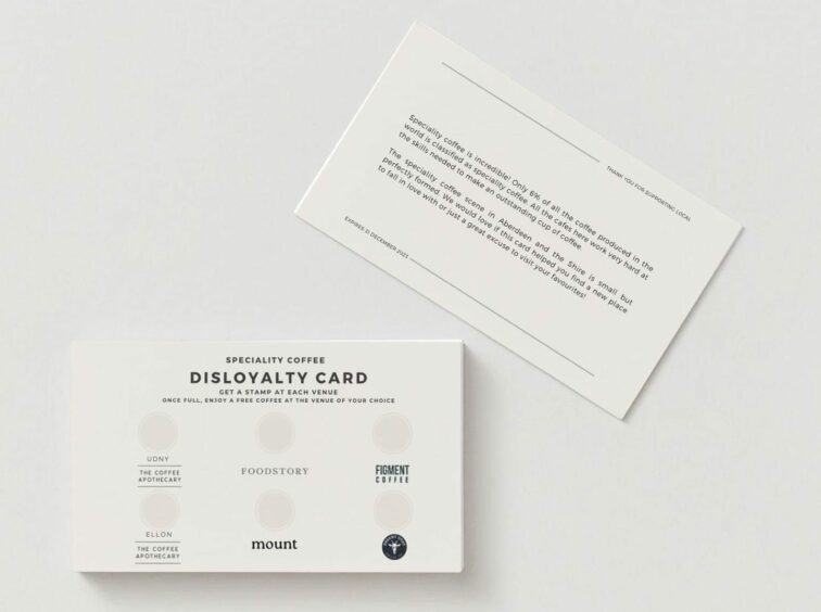 The Disloyalty Card for north-east speciality coffee
