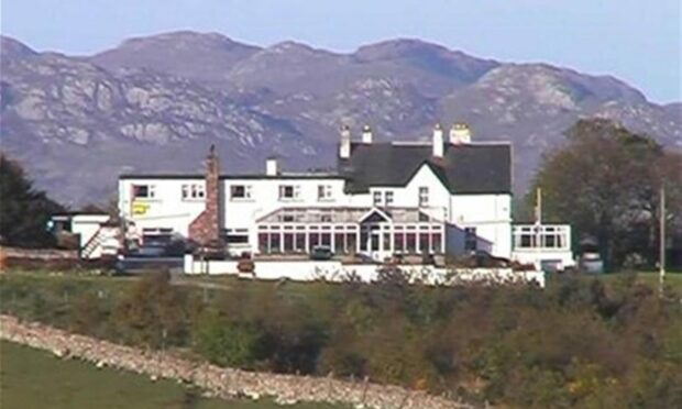 Former Drumchork Lodge Hotel in Aultbea is up for sale. Image: Business Buyers