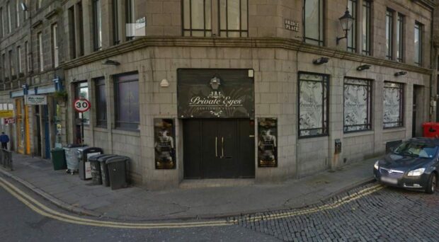 The strip club in Aberdeen the worker was strangled in before the man fled to Lithuania.