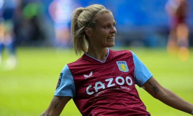 Aston Villa striker Rachel Daly.