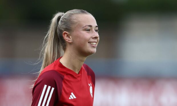 Aberdeen Women player Hannah Innes