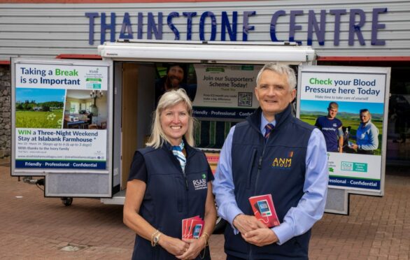 RSABI vice-chairwoman Jane Mitchell and Grant Rogerson, ANM’s CEO.