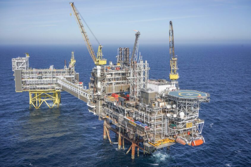 Harbour Energy offshore assets include the Judy platform in the central UK North Sea.