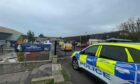 Police are at the scene in Stonehaven.
