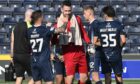 Ross County celebrate their win over Kilmarnock. Image: SNS