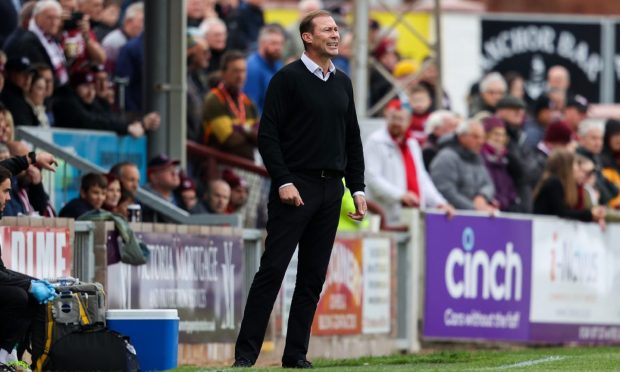 Inverness manager Duncan Ferguson. Image: Ross Brownlee/SNS Group