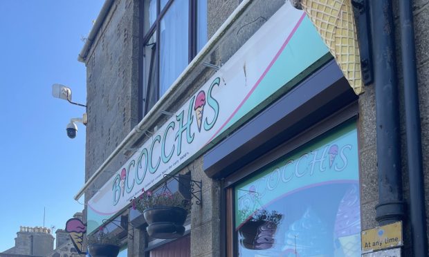 New owners for Bicocchis ice-cream shop. Image: DC Thomson
