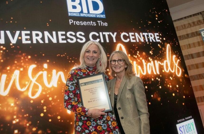 One of a Kind in Inverness has been nominated for awards including Inverness City Centre Bid Independent Retailer of the Year 2022