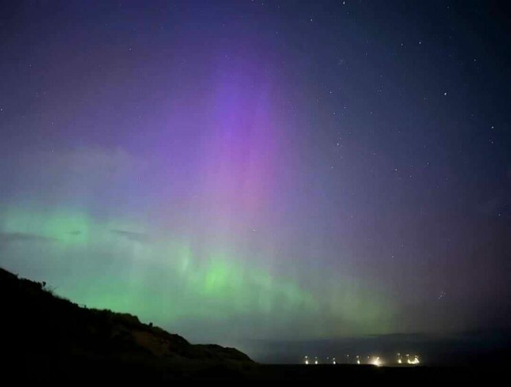 Northern Lights at Donmouth