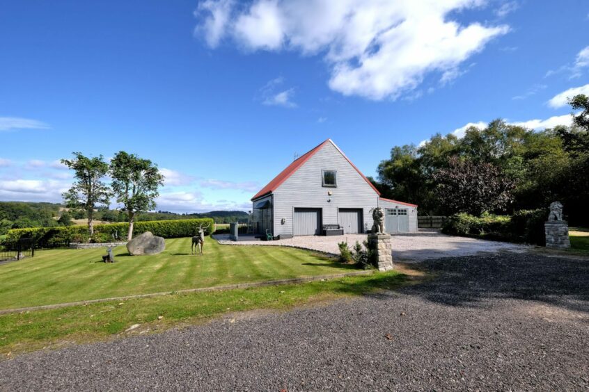 The Four-bedroom steading conversion in Aberdeenshire
