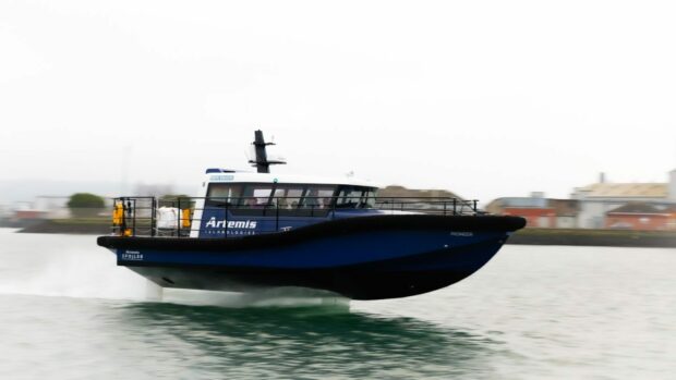 An example of an Artemis electric vessel. Image: Supplied.