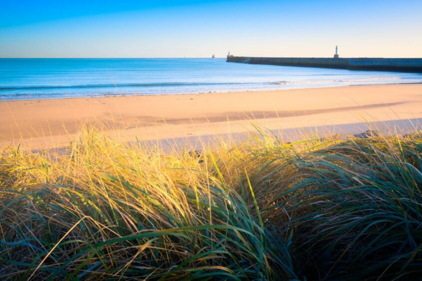 Aberdeen beach