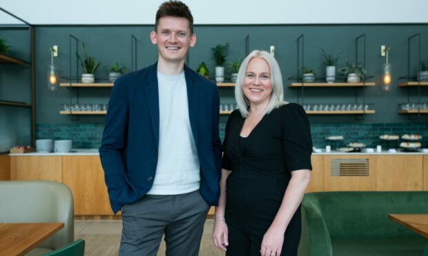 Ryan McKay and Emma Gray, joint managing partners of Blackadders. Image: Blackadders