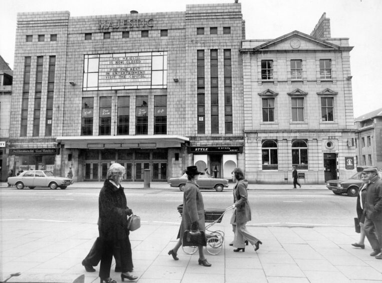 The Majestic Cinema, Union Street, Aberdeen.