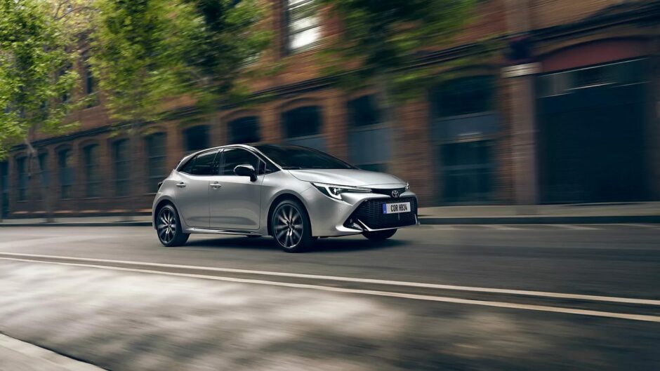 The Toyota Corolla Hatchback.